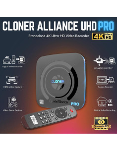 Grabador de Video 4K ClonerAlliance UHD Pro HDMI H.265 2