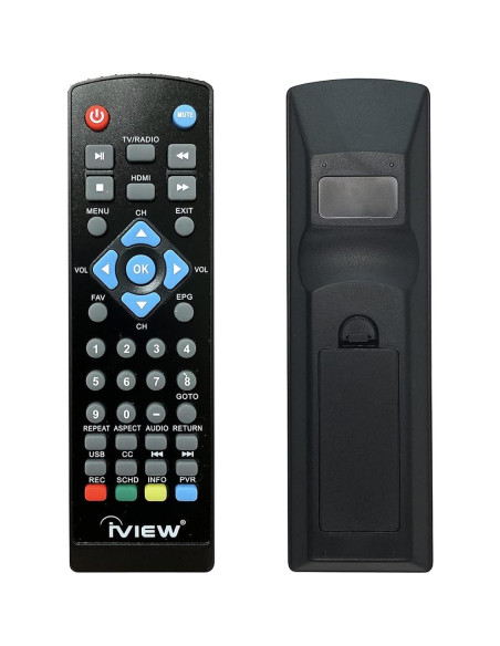 Caja Convertidora Digital iView 3300STB con Grabación y HDMI