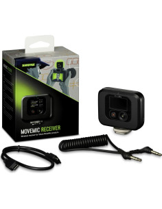 Receptor MoveMic Shure MV-R-Z7 para cámaras DSLR y móviles 2