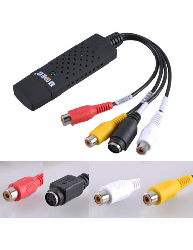 Adaptador de Captura de Video y Audio USB 2.0 UCEC UTV007