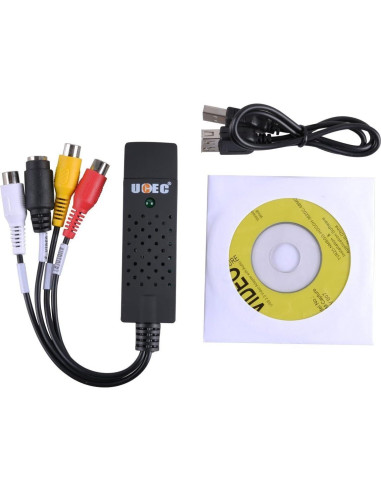 Adaptador de Captura de Video y Audio USB 2.0 UCEC UTV007