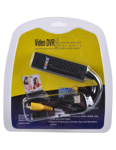 Adaptador de Captura de Video y Audio USB 2.0 UCEC UTV007