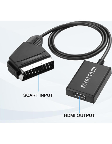 Convertidor SCART a HDMI 1080P Yingtuyou - 0.7M