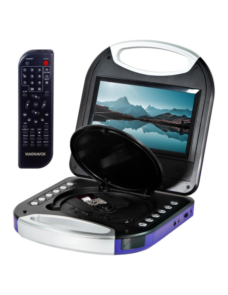 Reproductor DVD Portátil Magnavox MTFT750-PL 7" TFT Púrpura