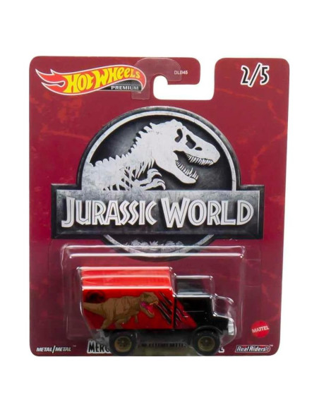 Hot Wheels Vehículo a Escala 1:64 Mercedes Unimog para Niños