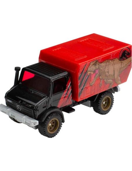 Hot Wheels Vehículo a Escala 1:64 Mercedes Unimog para Niños