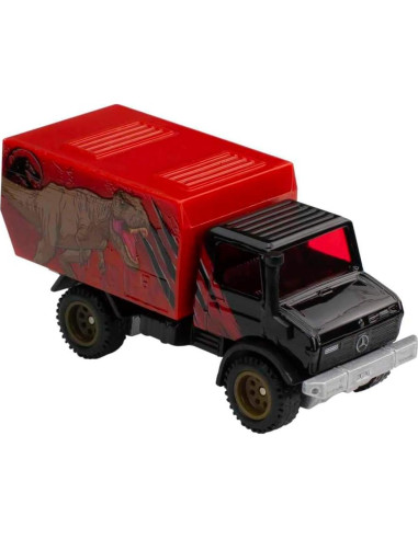 Hot Wheels Vehículo a Escala 1:64 Mercedes Unimog para Niños