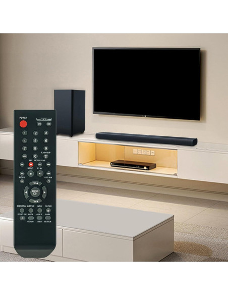 Control Remoto Reemplazo Samsung DVD-V6700 AK59-00051B Control Remoto Reemplazo Samsung DVD-V6700 AK59-00051B