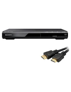 Reproductor de DVD Sony Ultra Slim DVPSR510H con HDMI 1.8m