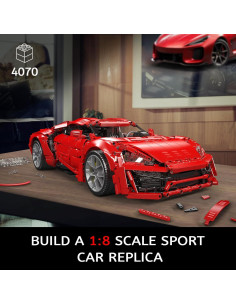 Mould King Coche Deportivo 13190 4070 Piezas Control Remoto 2