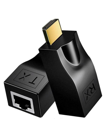 Extensor HDMI a RJ45 4K Znoogrn, 30m, 1080P, sin configuración