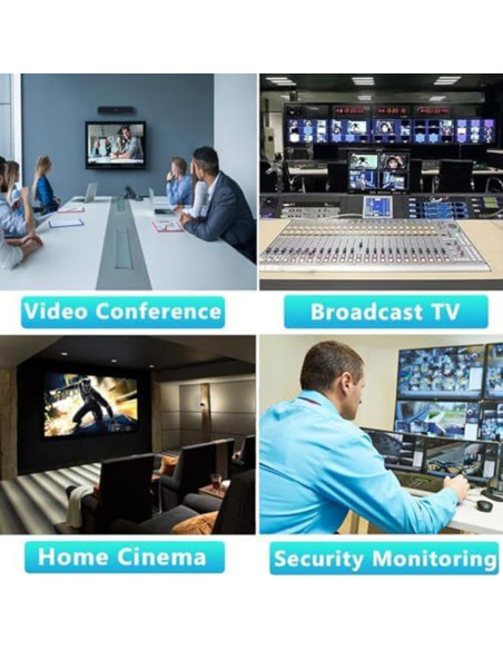 Extensor HDMI a RJ45 4K Znoogrn, 30m, 1080P, sin configuración