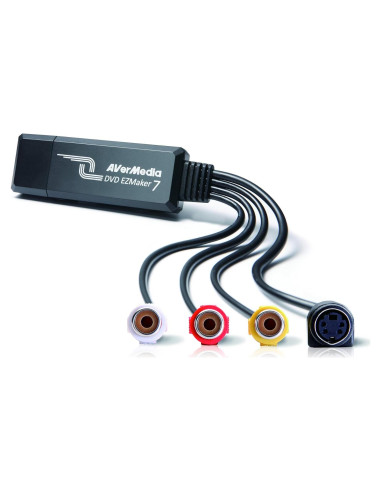 Tarjeta de Captura AVerMedia EZMaker 7 USB - Digitaliza VHS a DVD