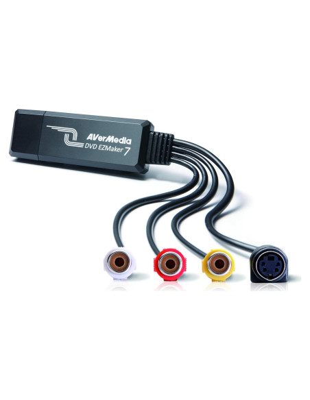 Tarjeta de Captura AVerMedia EZMaker 7 USB - Digitaliza VHS a DVD