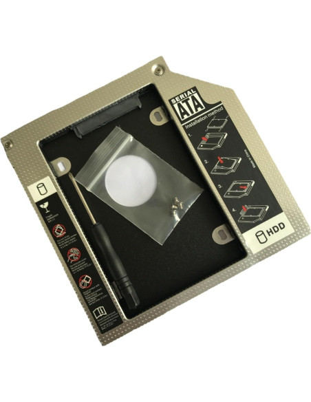 Soporte Universal para Disco Duro 2.5" SATA ThtRht 9.5mm