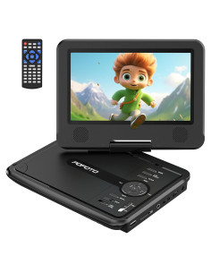 Reproductor de DVD portátil POFOTO 9.5" (24.13 cm) para coche