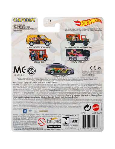 Camión de Carretera Hot Wheels 1:64 Coleccionable