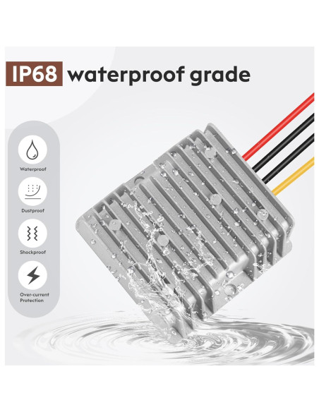 Convertidor de Voltaje 36V/48V a 12V 20A 240W JRBLVL