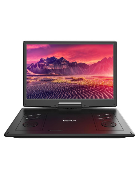 Reproductor de DVD Portátil BOIFUN BFN-142 14.1" HD Negro
