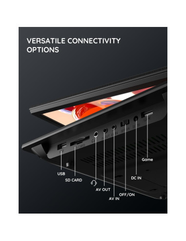 Reproductor de DVD Portátil BOIFUN BFN-142 14.1" HD Negro