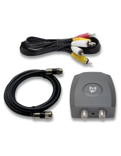 Convertidor RF RCA a Compuesto SatelliteSale con Cable AV