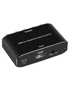 Convertidor HDMI a Componente LUKFOCAB 1080P YPbPr 5RCA