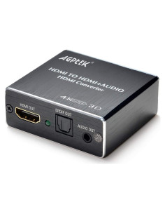 Extractor de Audio HDMI 4K AGPtek con Salida SPDIF y 3.5mm