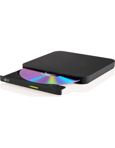 Unidad Externa DVD-RW Hitachi-LG GP96Y USB Tipo-C Negro