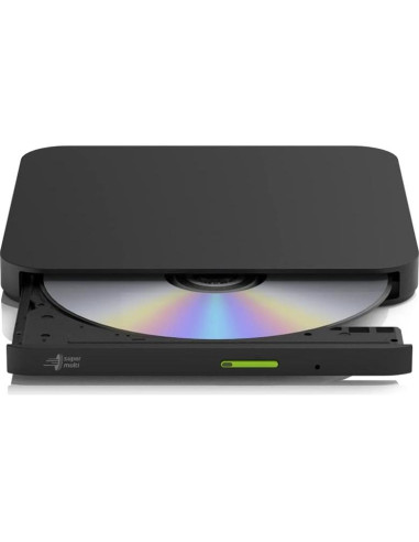 Unidad Externa DVD-RW Hitachi-LG GP96Y USB Tipo-C Negro