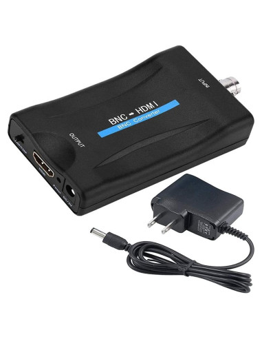 Adaptador BNC a HDMI 1080P SAIZHUO - Convertidor CVBS