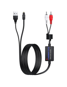 Convertidor de Audio Digital a Analógico CAMWAY 1.75m RCA