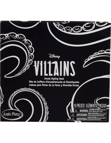 Cabeza de Estilización Ursula Disney Villains 25,4 cm 16 Piezas