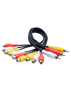 Divisor de Audio Video 3RCA Suckoo 1 en 3 Salidas 20cm