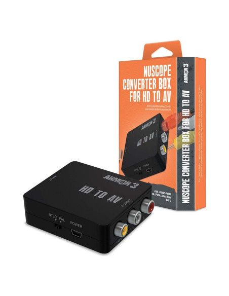 Caja Convertidora Armor3 NuScope HD a AV para Consolas y PC