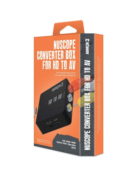Caja Convertidora Armor3 NuScope HD a AV para Consolas y PC