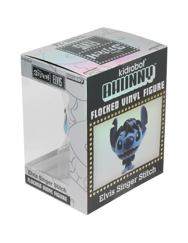 Figura Coleccionable Lilo y Stitch Elvis 10 cm BHUNNY PVC