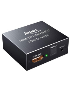 Extractor de Audio HDMI 4K AMANKA a Óptico y 3.5mm
