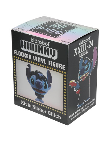 Figura Coleccionable Lilo y Stitch Elvis 10 cm BHUNNY PVC