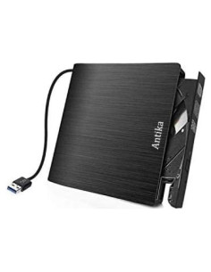 Unidad de CD/DVD externa Antika ECD818-SU3 USB 3.0 portátil