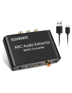 Extractor de Audio HDMI ARC KLEAWARTE a SPDIF Coaxial 192KHz