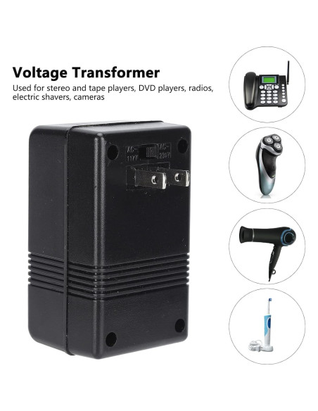 Convertidor de Voltaje AC 100-240V 100W LiebeWH Adaptador de Viaje