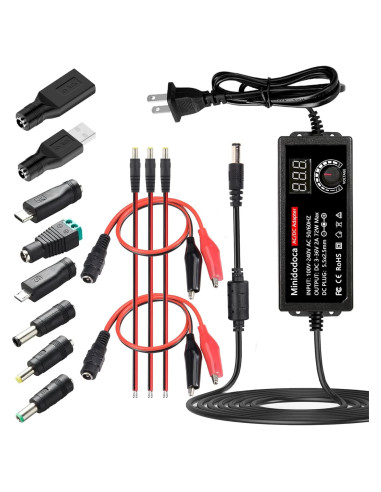 Fuente de Alimentación Universal 72W Minidodoca DC 3V-36V