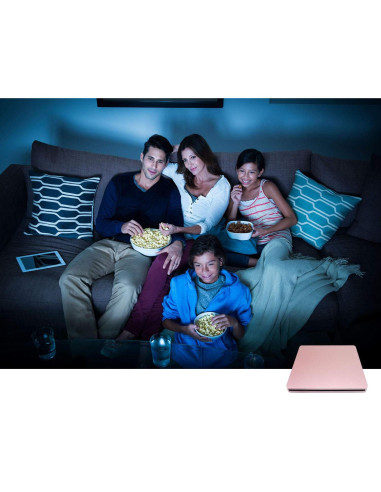 Unidad DVD Externa Juanery USB-C 331.7g Compatible Mac y PC