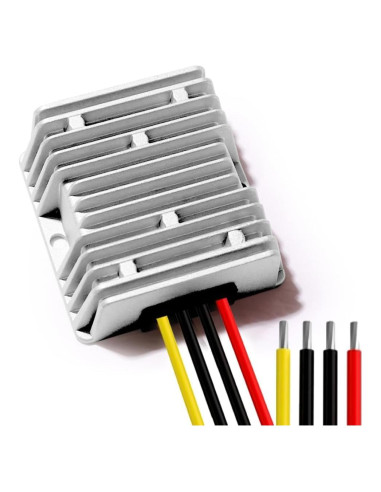 Convertidor de 24V a 12V 30A 360W LYMCY Impermeable