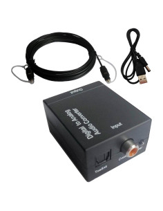 Convertidor de Audio Digital a Analógico Easyday DAC 5M RCA