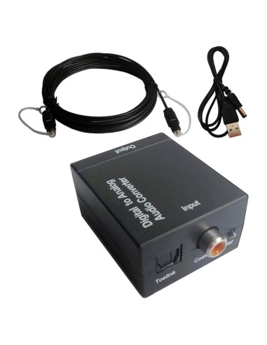 Convertidor de Audio Digital a Analógico Easyday DAC 5M RCA