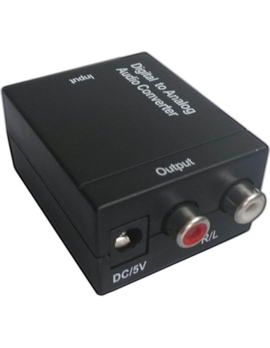 Convertidor de Audio Digital a Analógico Easyday DAC 5M RCA