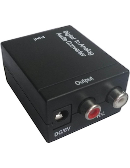 Convertidor de Audio Digital a Analógico Easyday DAC 5M RCA