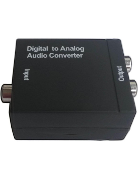 Convertidor de Audio Digital a Analógico Easyday DAC 5M RCA