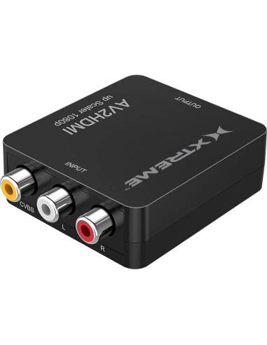 Adaptador AV Compuesto a HDMI Xtreme 1080p con USB